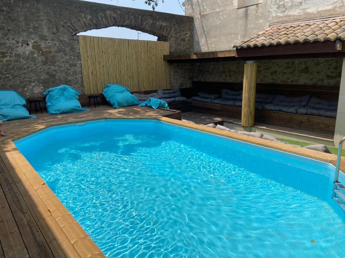 T4 Bord Canal Du Midi, Piscine Homps  Exterior photo